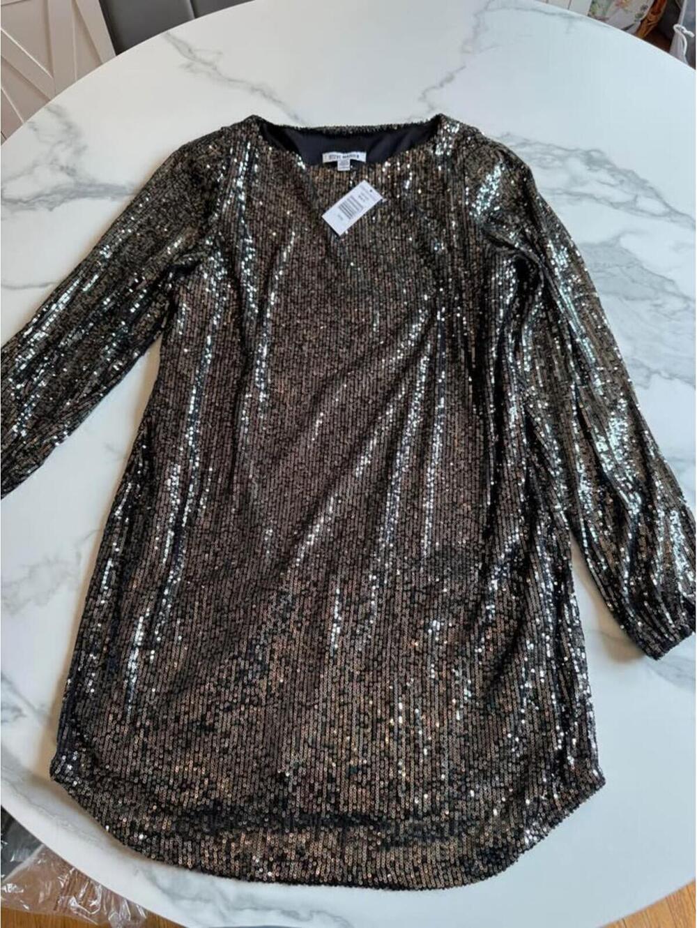 Steve Madden Sequin Mini Dress Size M